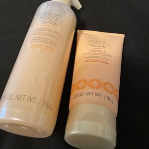 Mary Kay Satin Hands Set In Orchard Peach Set Of 2